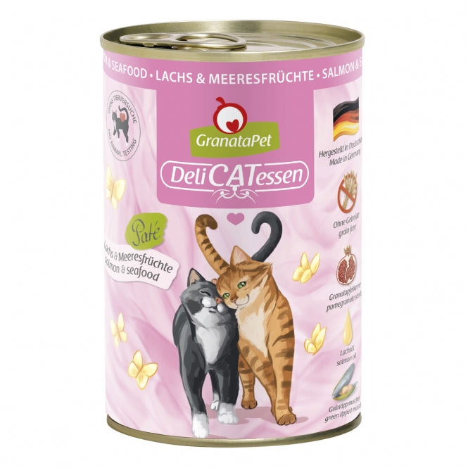 GranataPet Delicatessen Dose Lachs & Meeresfrüchte