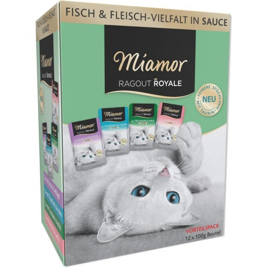 Miamor MP Ragout Royale in Sauce 12x100g – 4er-Pack
