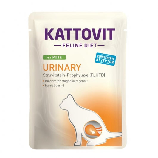 Kattovit PB Feline Diet Urinary mit Pute 85g – 24er-Pack