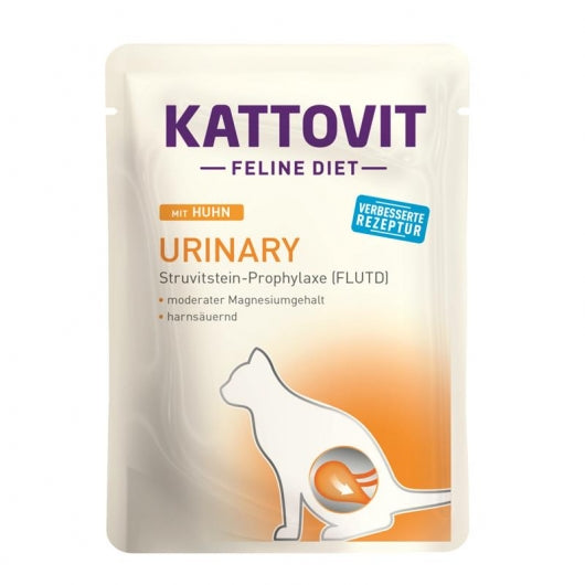 Kattovit PB Feline Diet Urinary mit Huhn 85g – 24er-Pack