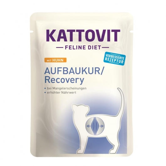 Kattovit PB Feline Diet Aufbaukur Huhn 85g – 24er-Pack