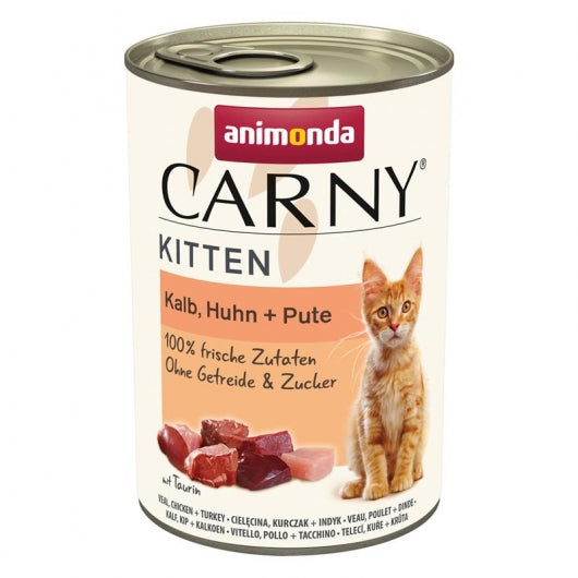 Animonda Carny Kitten Kalb, Huhn & Pute