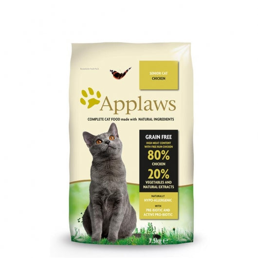 Applaws Cat Trockenfutter Senior mit Hühnchen