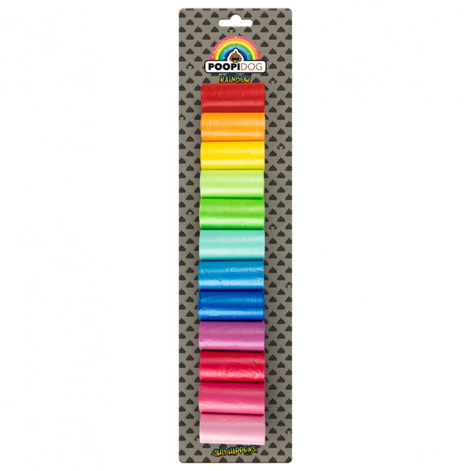 Poopidog Hundekotbeutel Rainbow