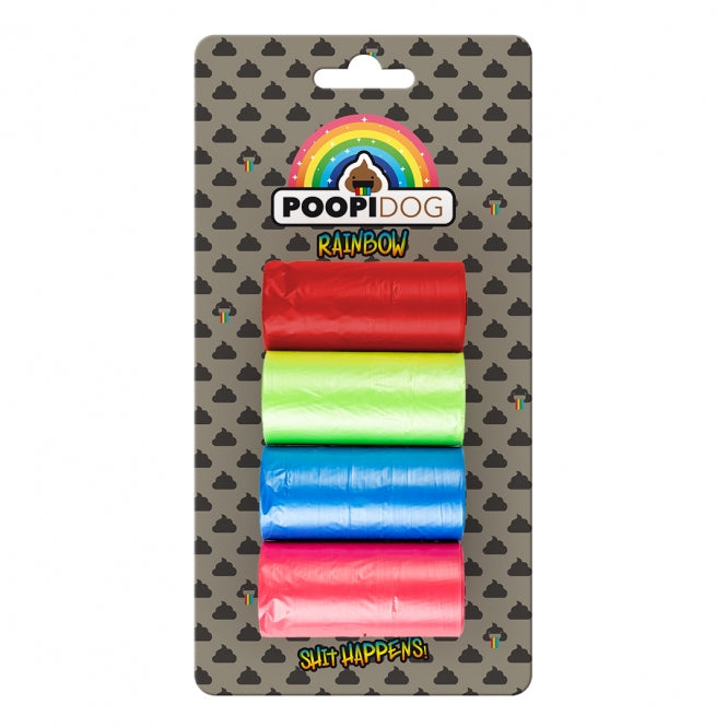 Poopidog Hundekotbeutel Rainbow