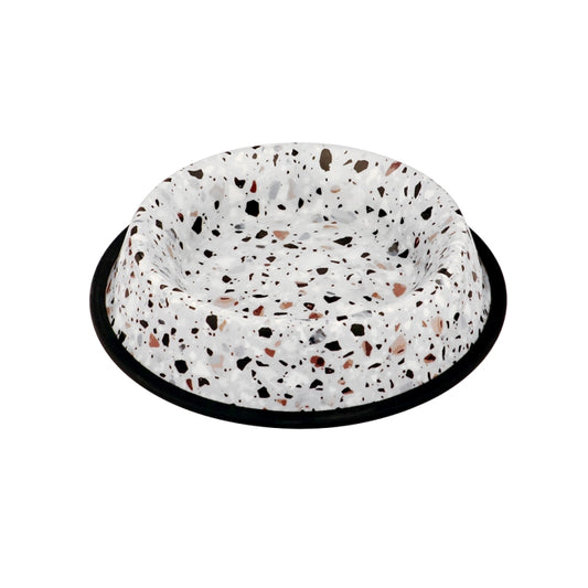 Duvoplus Edelstahlnapf Deco fix terrazzo look