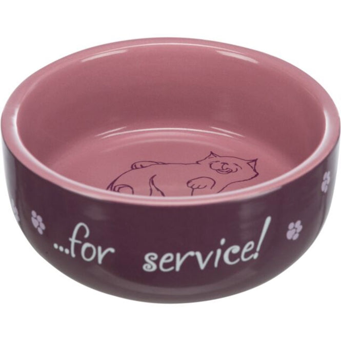 Trixie Keramiknapf Thanks for service!
