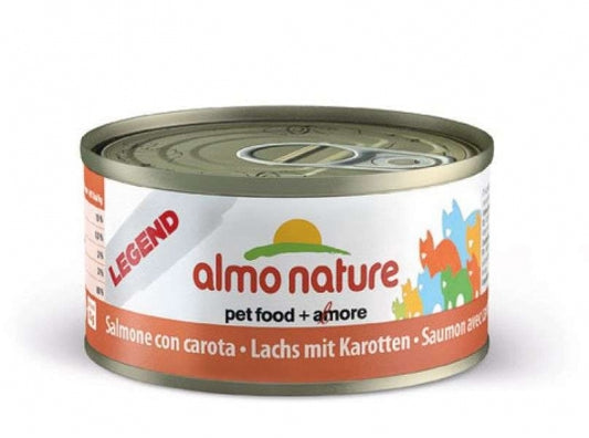 Almo Nature HFC Jelly Lachs mit Karotte 70g – 24er-Pack